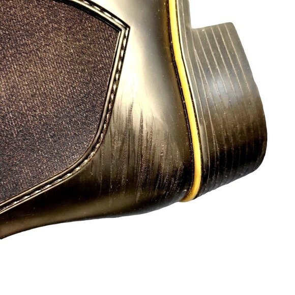 Kate Spade Women's Black Chelsea Rain Booties Size 10 - Picture 11 of 16